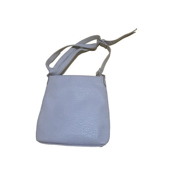 Nine West Hand Bag Purse. Gray Shoulder Strap Buckles - Picture 2 of 3